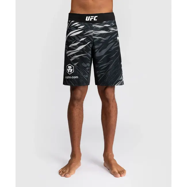 Venum UFC Fusion by Venum Authentic Fight Night Men’s Fight Short - Long Fit - Black