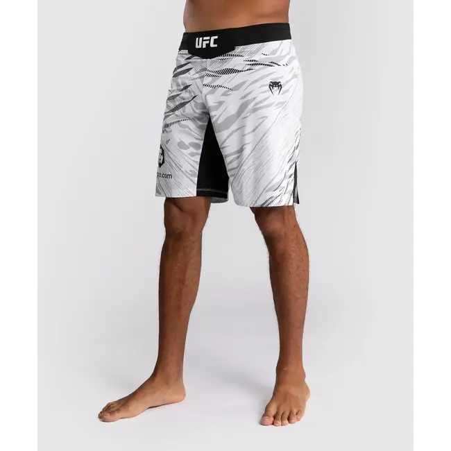 Venum UFC Fusion by Venum Authentic Fight Night Men’s Fight Short - Long Fit - wit