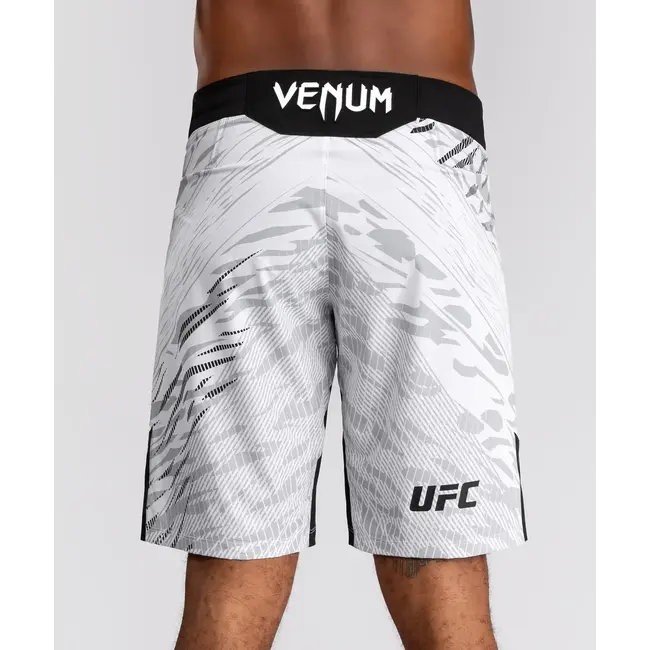 Venum UFC Fusion by Venum Authentic Fight Night Men’s Fight Short - Long Fit - wit