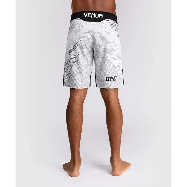 Venum UFC Fusion by Venum Authentic Fight Night Men’s Fight Short - Long Fit - wit