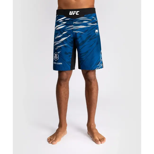 Venum UFC Fusion by Venum Authentic Fight Night Men’s Fight Short - Long Fit - Blauw