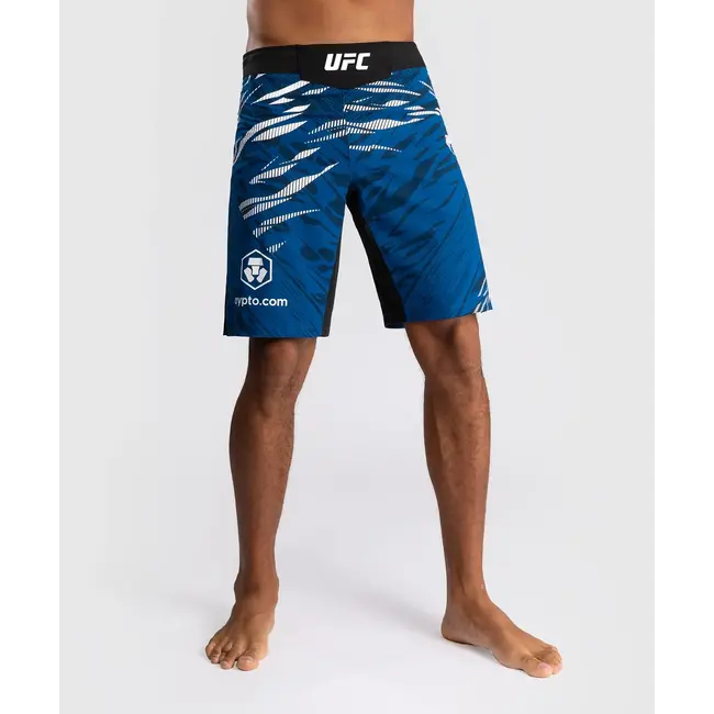 Venum UFC Fusion by Venum Authentic Fight Night Men’s Fight Short - Long Fit - Blauw
