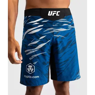 Venum UFC Fusion by Venum Authentic Fight Night Men’s Fight Short - Long Fit - Blauw