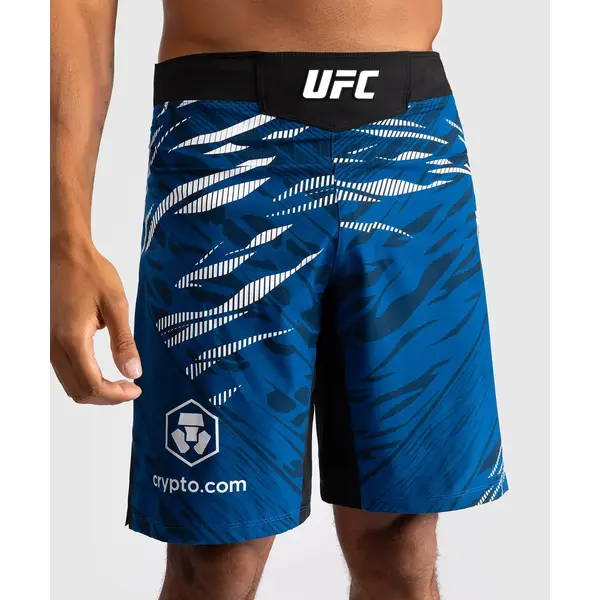Venum UFC Fusion Authentic Fight Night homme Fight Short - Long Fit - bleu