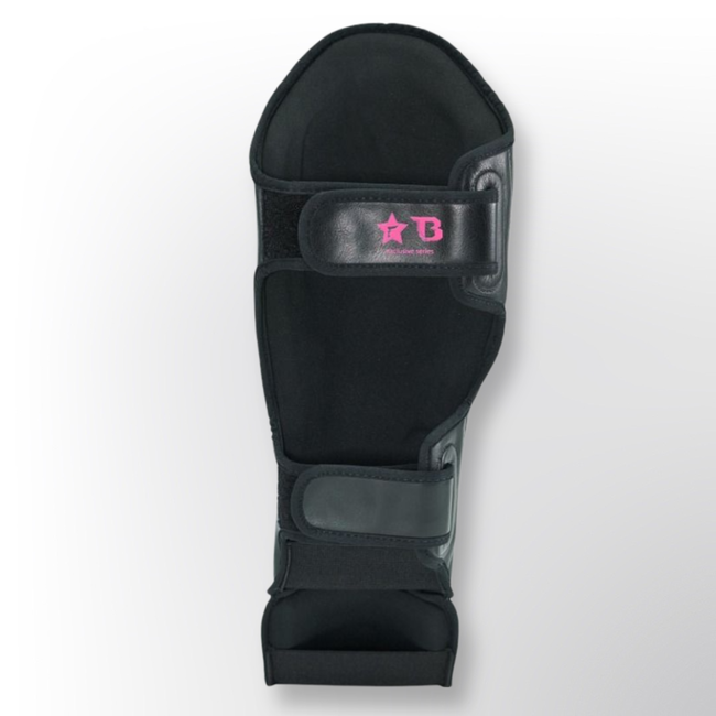FAIRTEX FXB-SG Scheenbeschermers – Zwart/Roze