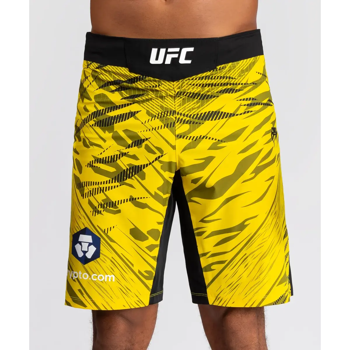 Venum UFC Fusion Authentic Fight Night homme Fight Short - Long Fit - jaune