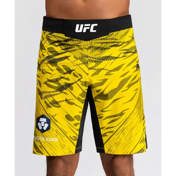 Venum UFC Fusion Authentic Fight Night homme Fight Short - Long Fit - jaune