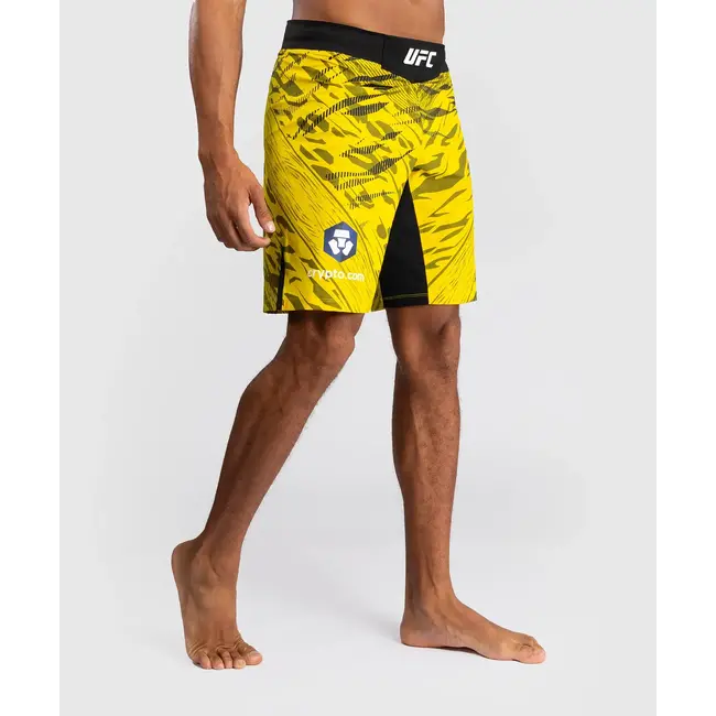 Venum UFC Fusion Authentic Fight Night Men’s Fight Short - Long Fit - Geel