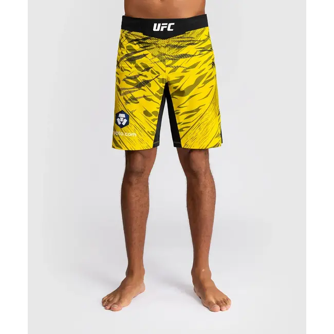 Venum UFC Fusion Authentic Fight Night Men’s Fight Short - Long Fit - Geel