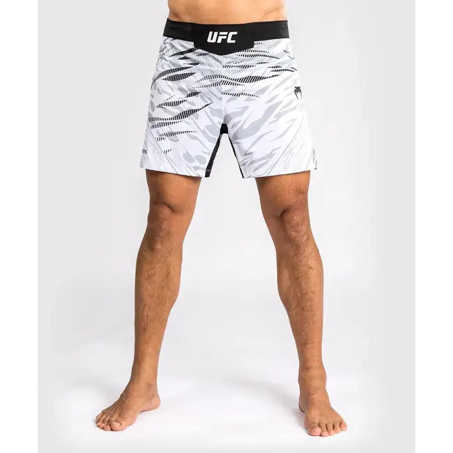 Venum UFC Fusion Authentic Fight Night Men’s Fight Short - Short Fit - White