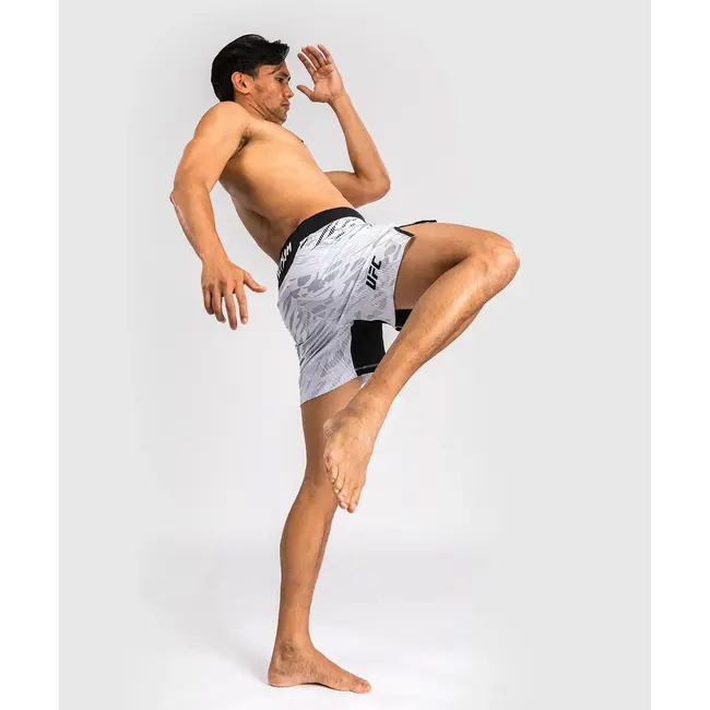 Venum UFC Fusion by Venum Authentic Fight Night Men’s Fight Short - Short Fit - White