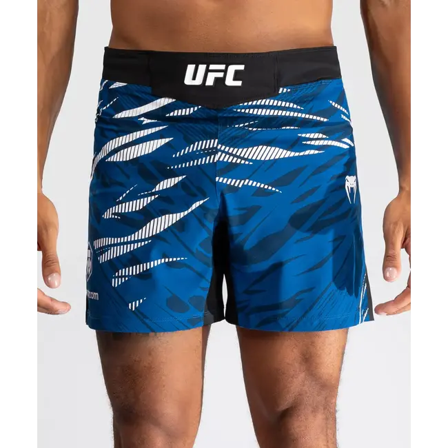 Venum UFC Fusion by Venum Authentic Fight Night Men’s Fight Short - Short Fit - Blauw