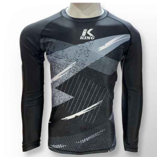 King Pro Boxing RASHGUARD – Shadow 1 RG