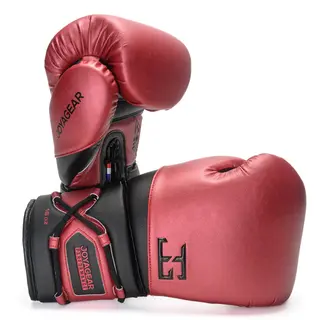 JOYA Joya Performance Bokshandschoenen met Veters – Rood/Zwart