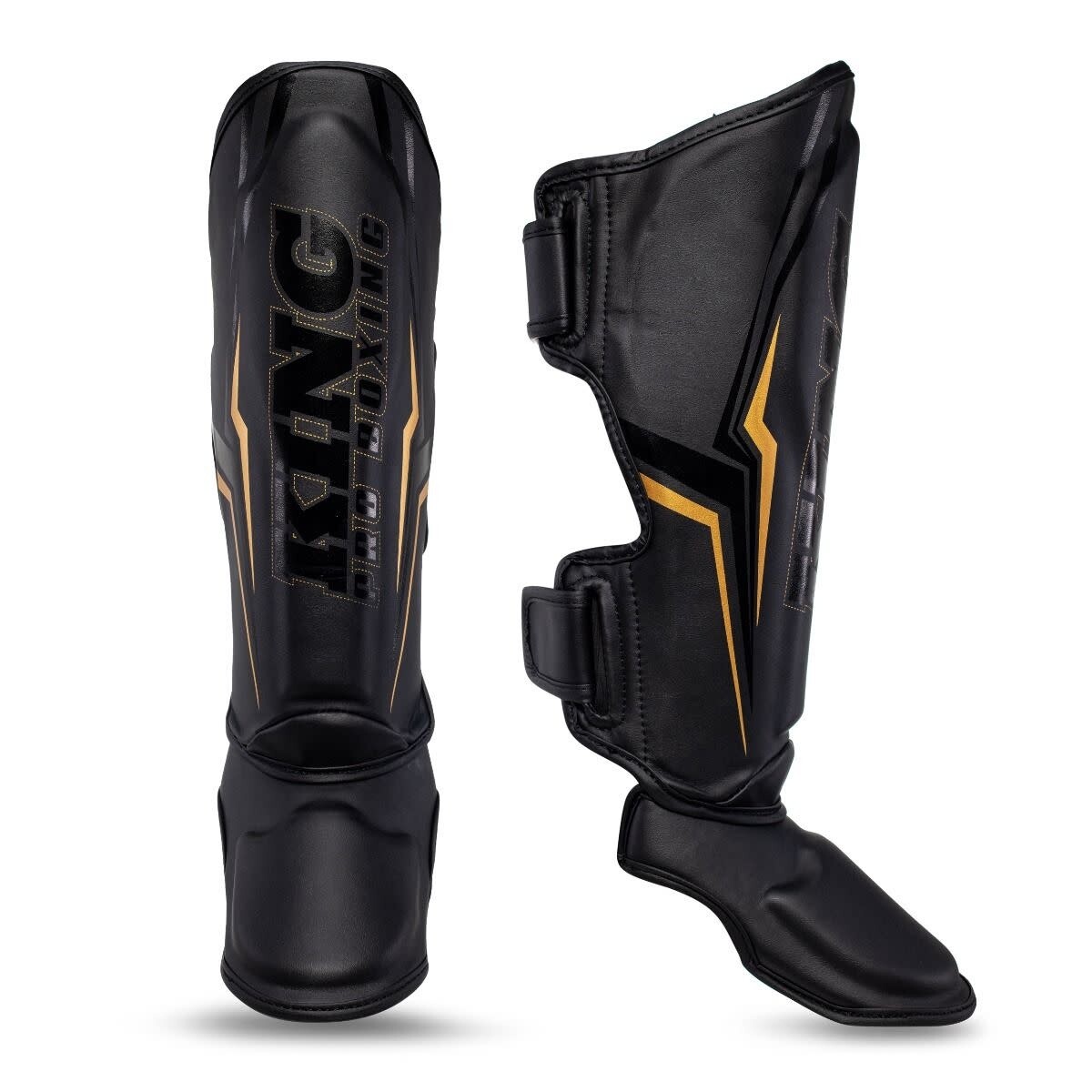 King Pro Boxing KPB/SGL THOR protège-tibias – noir