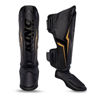 King Pro Boxing KPB/SGL THOR Scheenbeschermers – Zwart