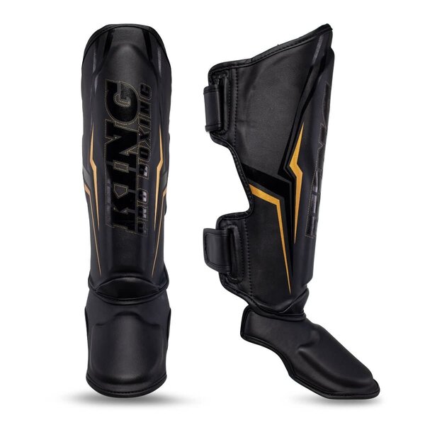 King Pro Boxing KPB/SGL THOR protège-tibias – noir