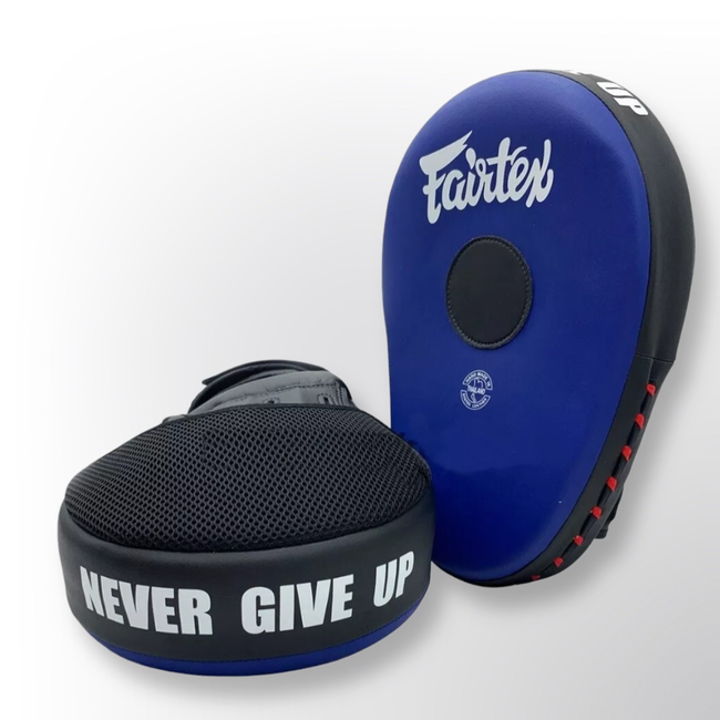 FAIRTEX FMV13 Focus Mitts – Blauw/Zwart (Paar)