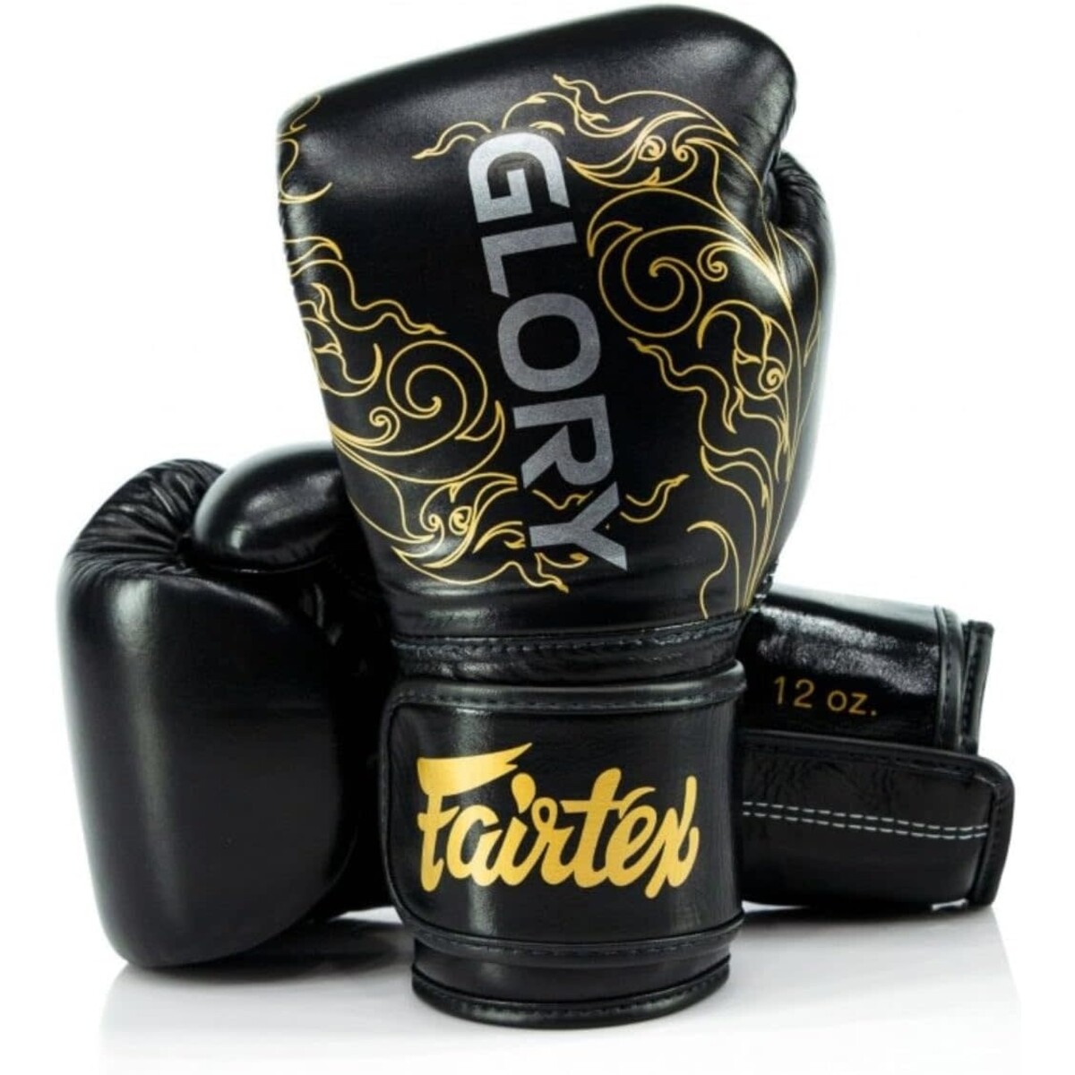 Fairtex Glory BGVG3 gants de boxe – noir/or