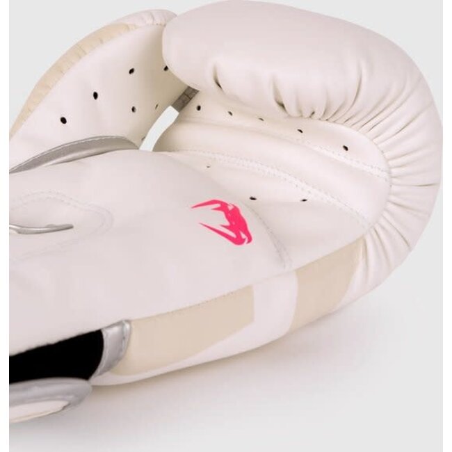 Venum ELITE - BOKSHANDSCHOENEN - white /silver/pink
