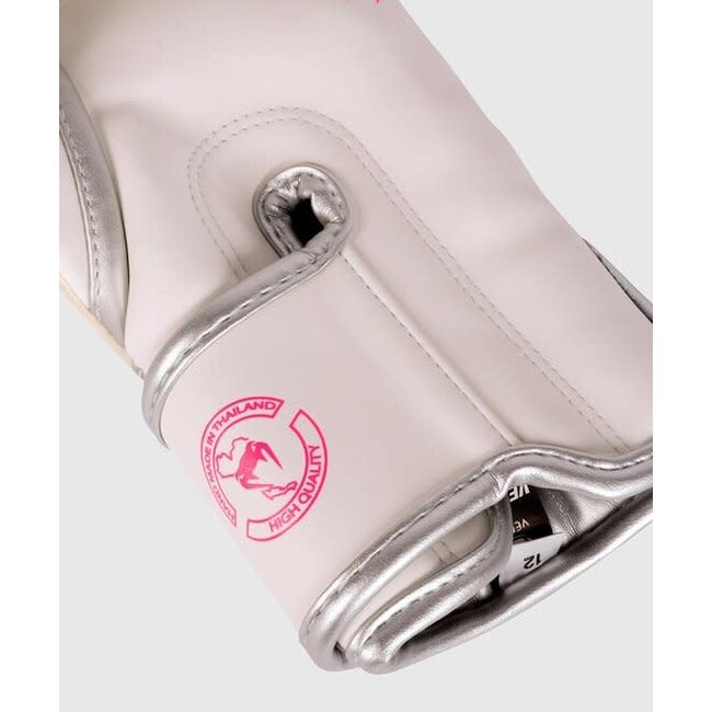 Venum ELITE - BOKSHANDSCHOENEN - white /silver/pink