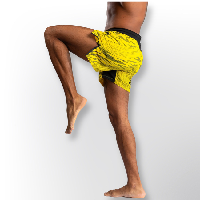 Venum UFC Fusion by Venum Authentic Fight Night Men’s Fight Short - Short Fit - Yellow