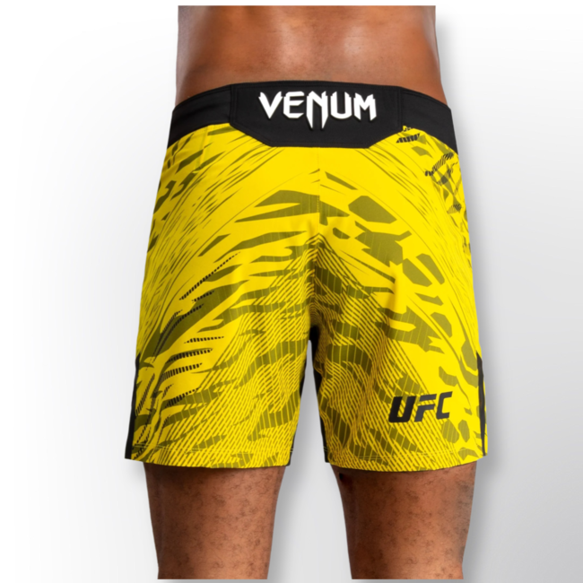 Venum UFC Fusion by Venum Authentic Fight Night Men’s Fight Short - Short Fit - Yellow