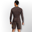 Venum UFC Fusion Fight Week Men’s Performance Long Sleeve Rashguard - Earthen Brown