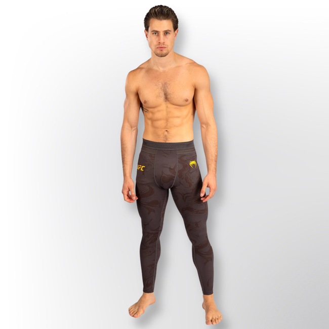 Venum UFC Fusion Fight Week Men’s Performance Tight - Earthen Brown