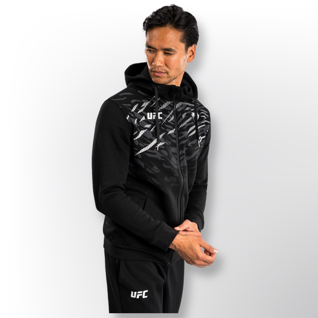 Venum UFC Fusion by Venum Men’s Replica Zip Hoodie - Black