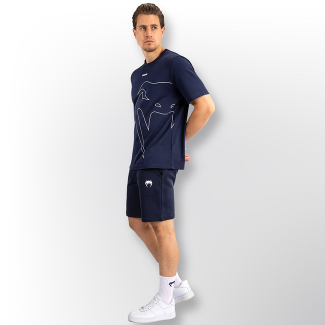 Venum Giant Connect T-Shirt - Navy Blue