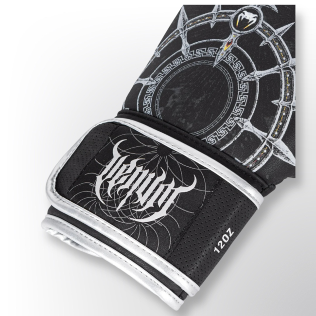 Venum Gladiator 5.0 Boxing Gloves - Black/Silver