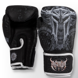 Venum Gladiator 5.0 Boxing Gloves - Black/Silver