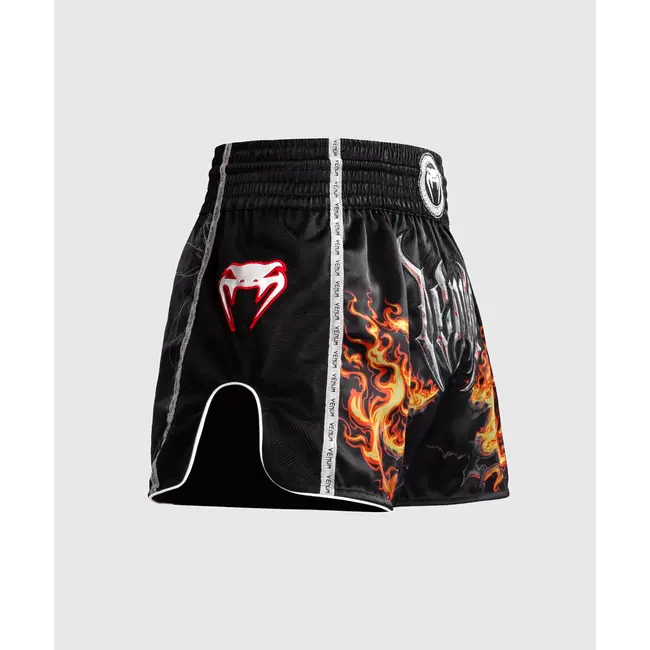 Venum Gladiator 5.0 Muay Thai Shorts - Black/Neon Orange