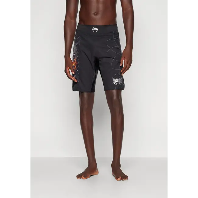 Venum Gladiator 5.0 Men’s Fight Shorts - Black/Silver