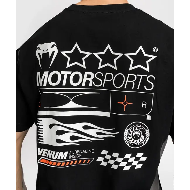 Venum Motorsport T-Shirt - Deep Black