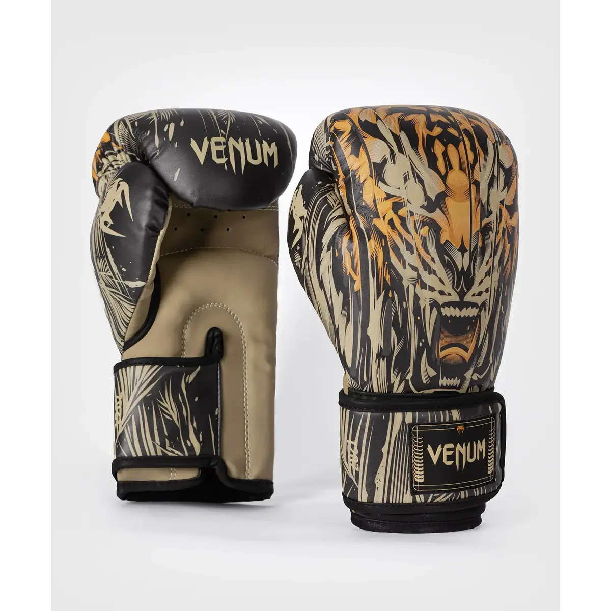 Venum Tiger gants de boxe - noir/Neon Orange