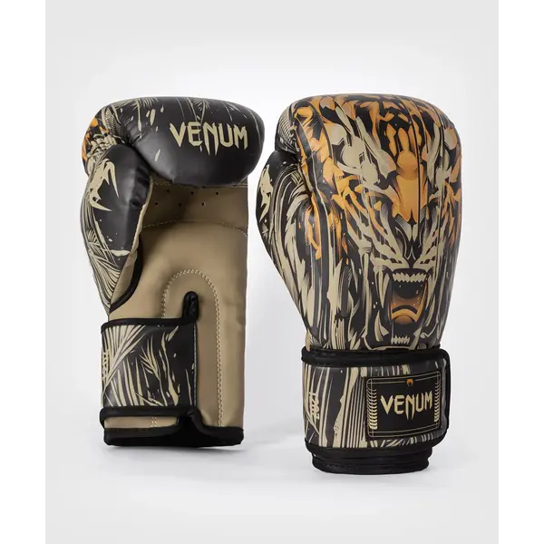 Venum Tiger gants de boxe - noir/Neon Orange