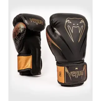 Venum Impact Boxing Gloves - Black/Bronze