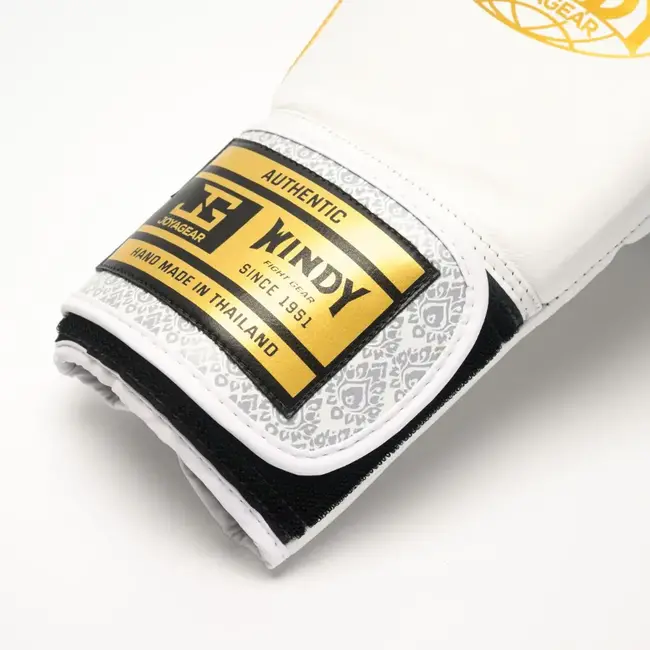 WINDY WINDY X JOYAGEAR - BOKSHANDSCHOENEN - WHITE/GOLD