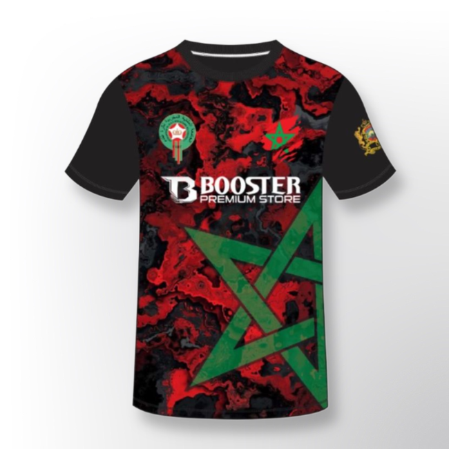 Booster Fightgear Booster - T-shirt - Marokko - ATLAS GREEN STAR V2