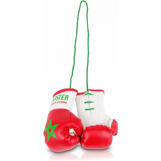 Booster Fightgear Bokshandschoenen Carhanger mini voor in de auto - Marokko