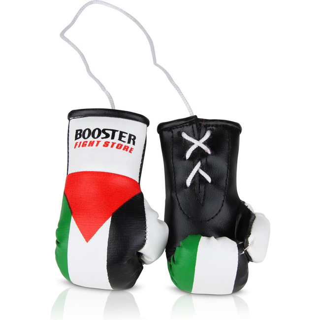 Booster Fightgear Booster Palestina Mini Gloves – Auto Spiegel Hanger – Support Palestina met Stijl