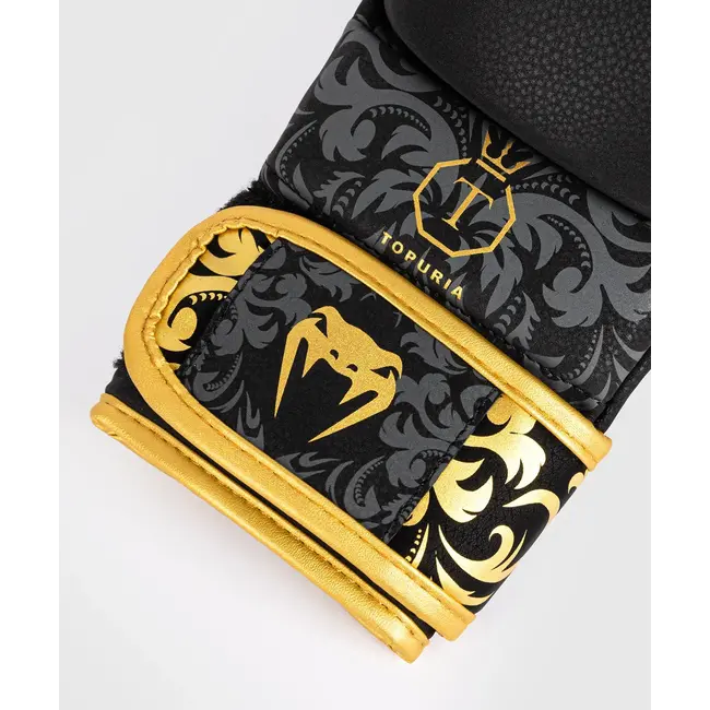 Venum Venum x Ilia Topuria Unmatched MMA Sparring Gloves - Black/Gold