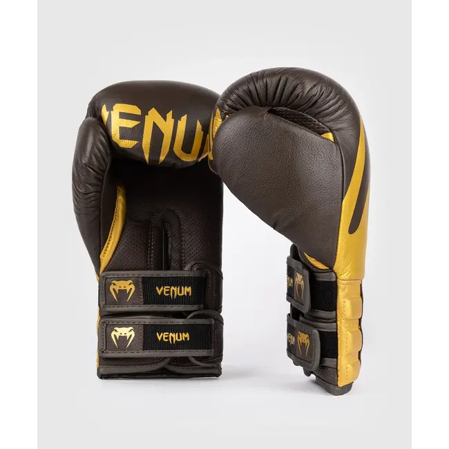 Venum Venum Reverso Boxing Gloves - Chocolate / Gold