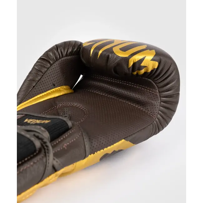 Venum Venum Reverso Boxing Gloves - Chocolate / Gold