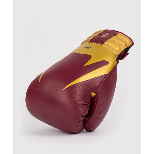 Venum Reverso Boxing Gloves - Cherry Red / Gold