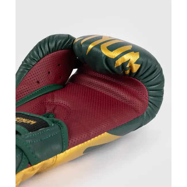 Venum Reverso Boxing Gloves - Emerald Green / Gold