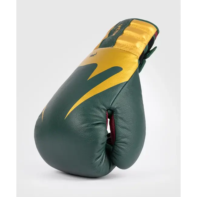 Venum Reverso Boxing Gloves - Emerald Green / Gold