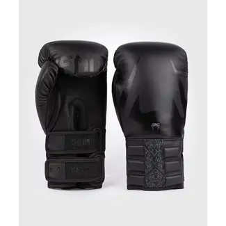 Venum Reverso Boxing Gloves - Black / Black